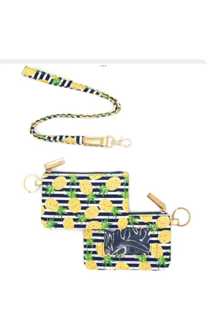 Multi Pattern Lanyard id Holders