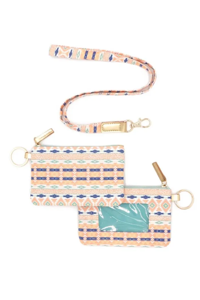 Multi Pattern Lanyard id Holders