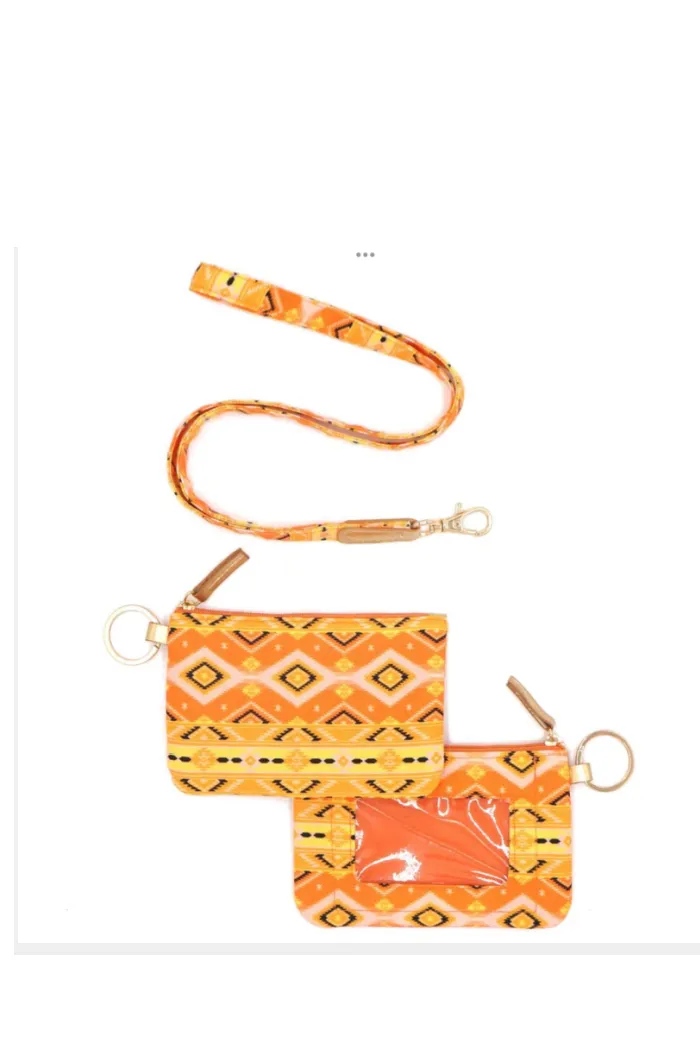 Multi Pattern Lanyard id Holders