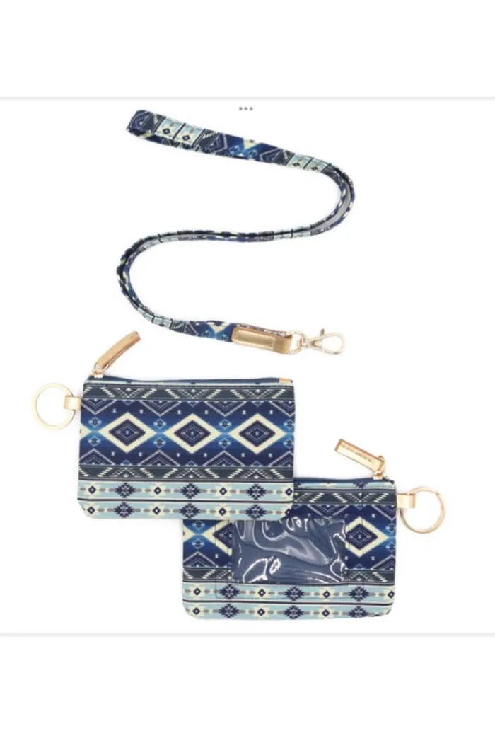 Multi Pattern Lanyard id Holders