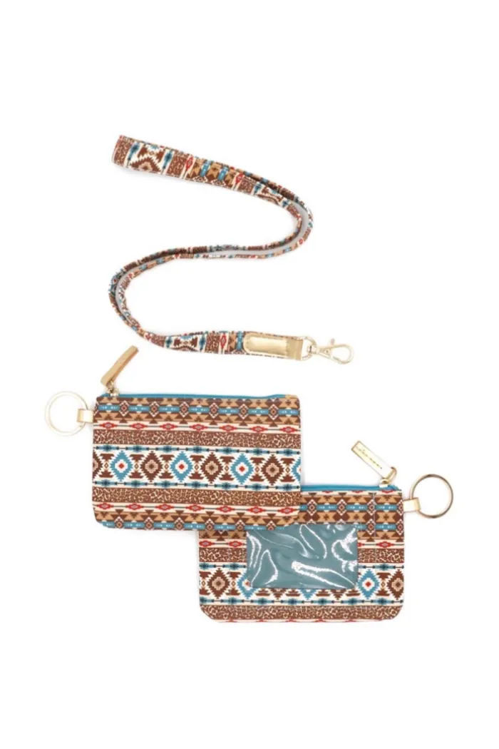Multi Pattern Lanyard id Holders
