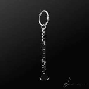 Music Key Ring - Clarinet