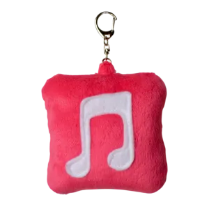 Music Pocket Pillow Bag Charm