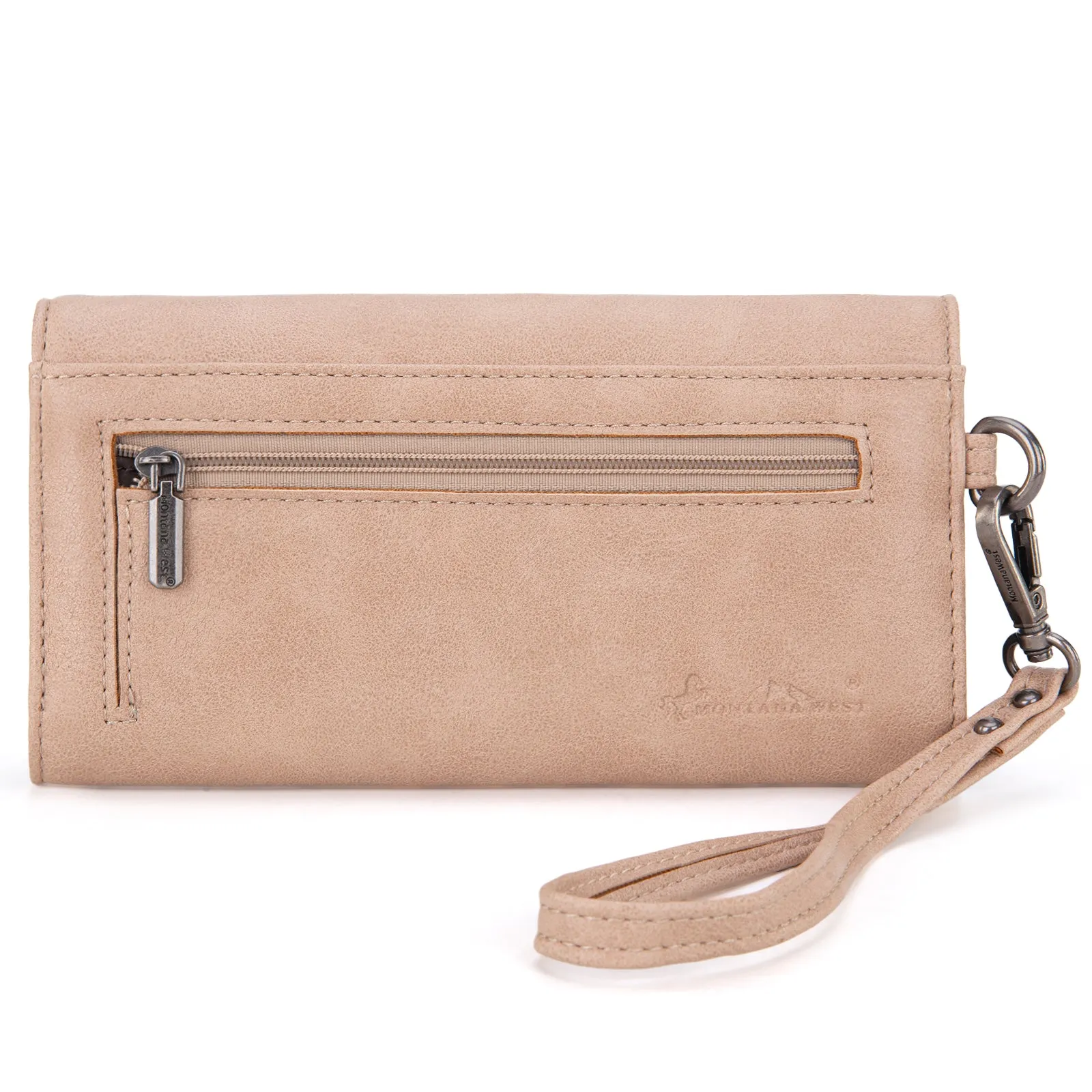 MW1299-W002 Montana West Tooled Collection Wallet