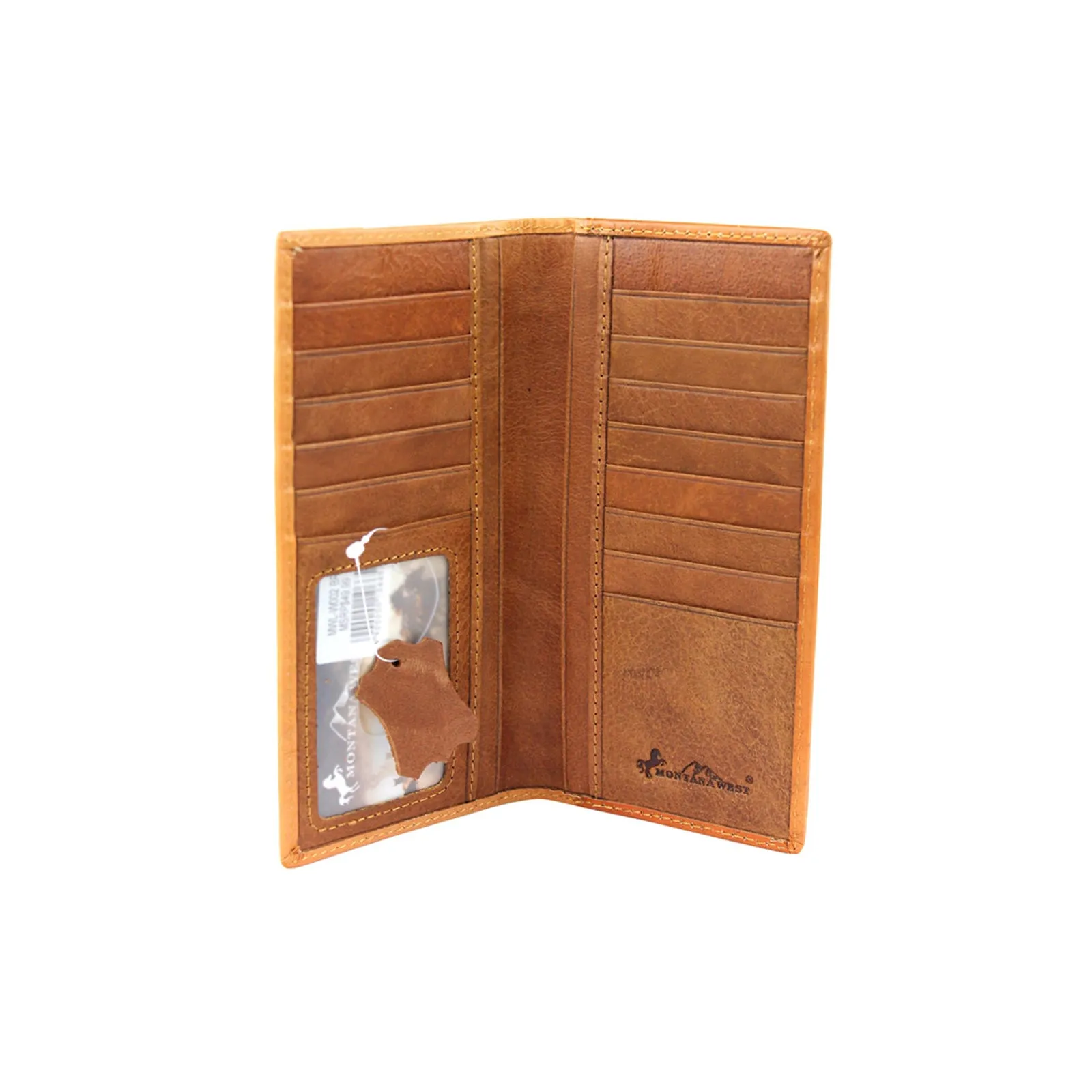 MWL-W002 Genuine Tooled Leather Collection Men's Wallet