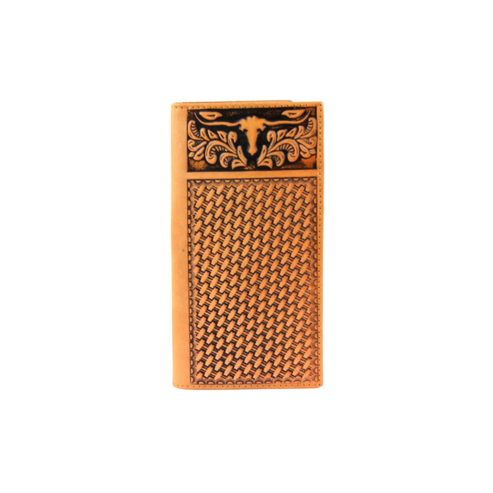 MWL-W002 Genuine Tooled Leather Collection Men's Wallet