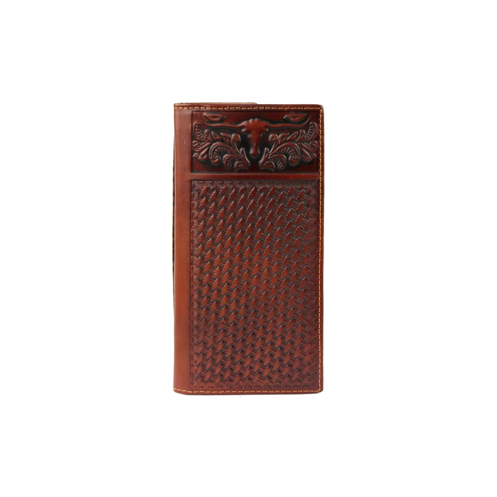 MWL-W002 Genuine Tooled Leather Collection Men's Wallet
