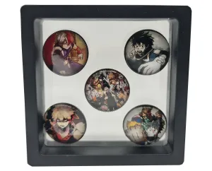 My Hero Academia cute Badges / Pins set - 5 piece set