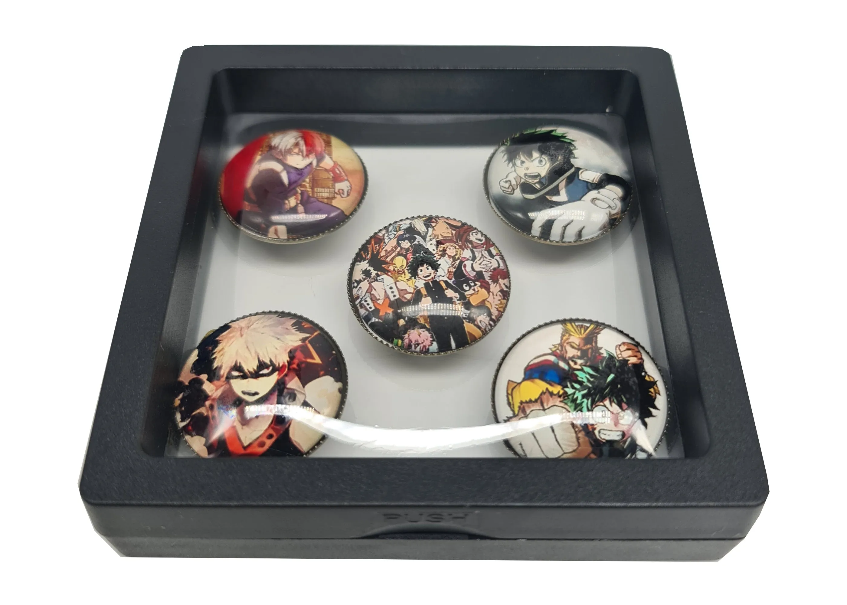 My Hero Academia cute Badges / Pins set - 5 piece set