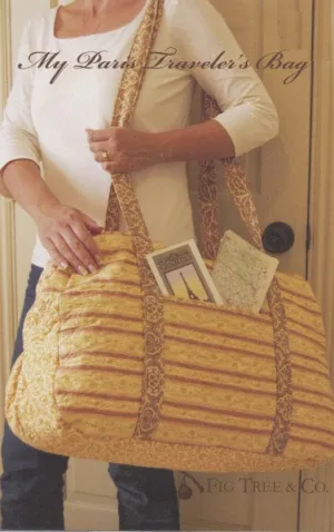 My Paris Traveler's Bag for Fig Tree Quilts