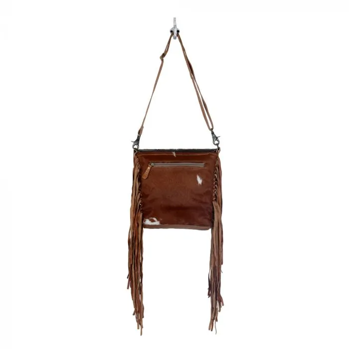 Myra Bag - Blossom Hand-Tooled Fringe Bag