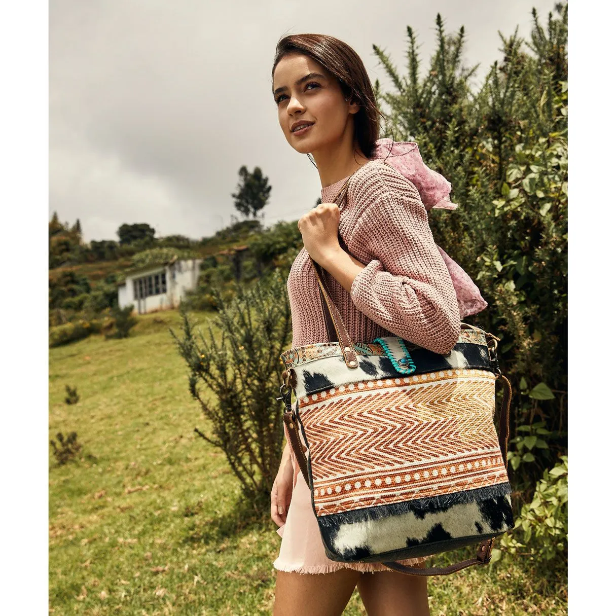 Myra Bag Fading Vermillion Tote Bag