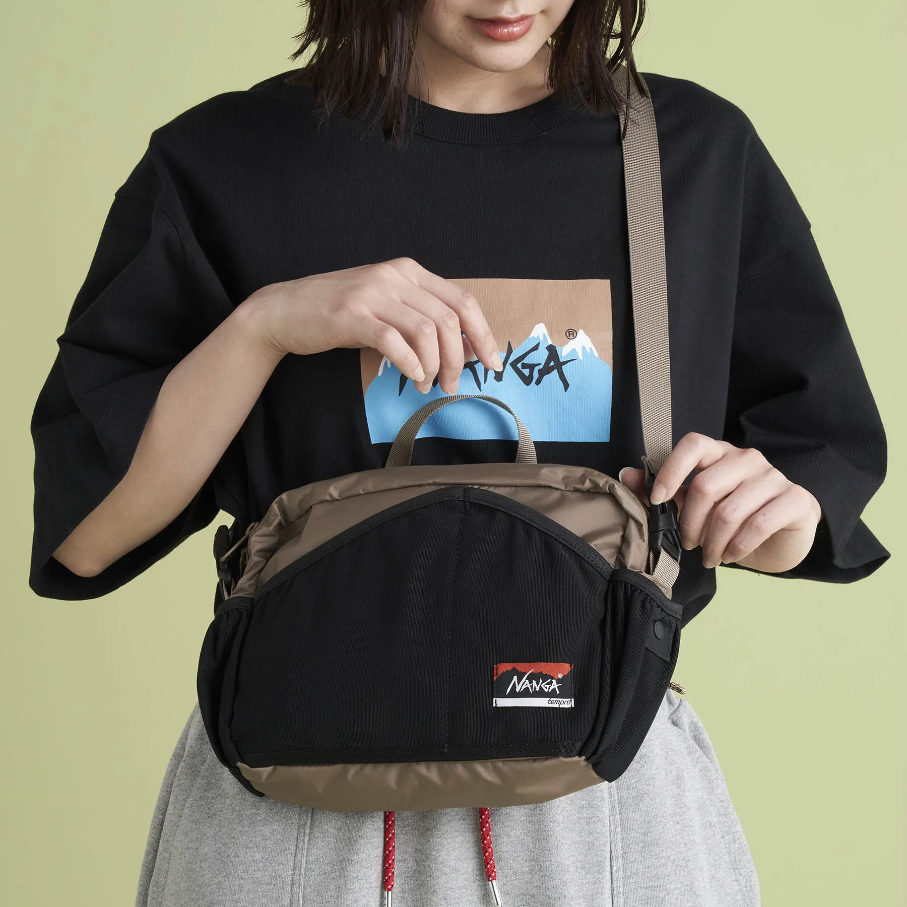 NANGA×TEMPRA AURORA TEX SHOULDER BAG