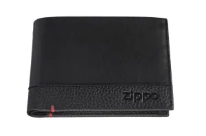 Nappa Bi-Fold Wallet Black