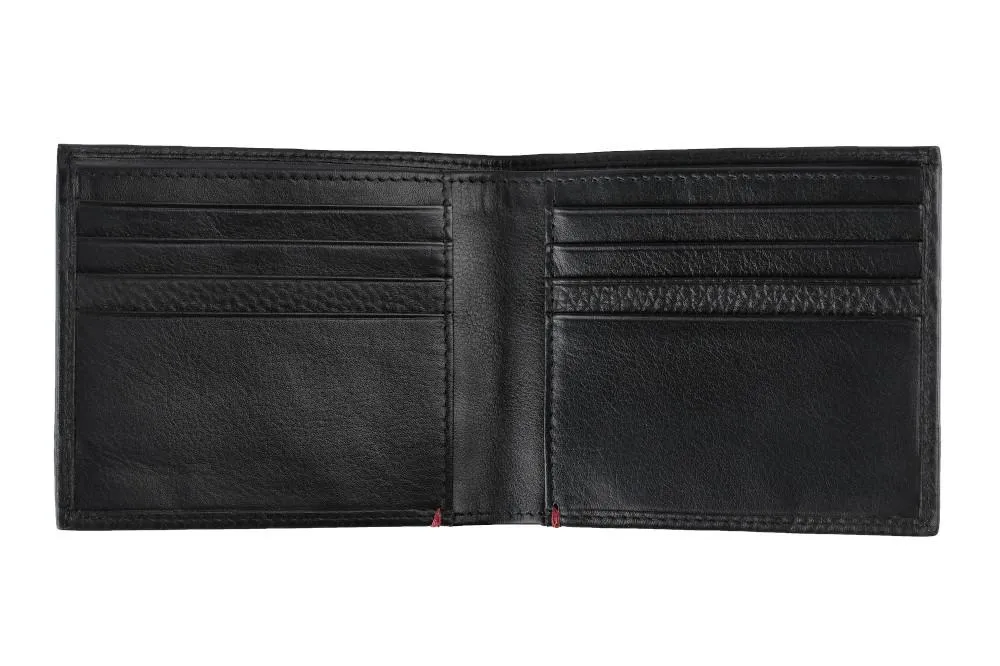 Nappa Credit Card Wallet Black