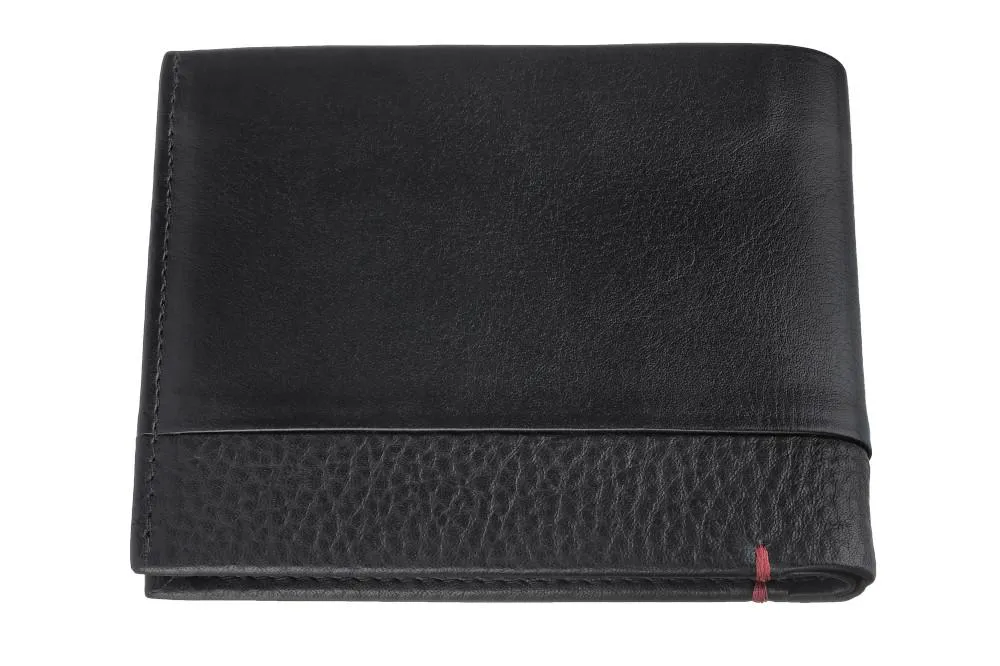 Nappa Credit Card Wallet Black