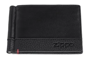 Nappa Money Clip Wallet Black
