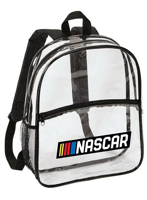 NASCAR Clear Full Size Backpack