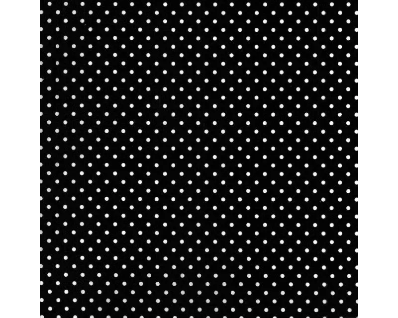 Navy Pin Spots Polycotton Children Fabric Sold By Half A Metre