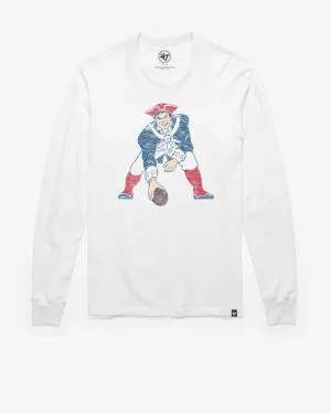 NEW ENGLAND PATRIOTS HISTORIC PREMIER '47 FRANKLIN LONG SLEEVE TEE