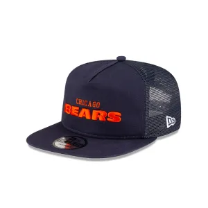 New Era Chicago Bears Washed Script Golfer Snapback