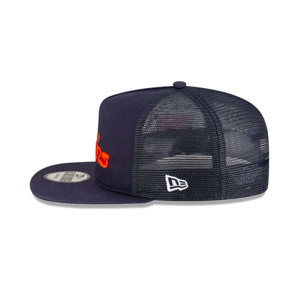 New Era Chicago Bears Washed Script Golfer Snapback