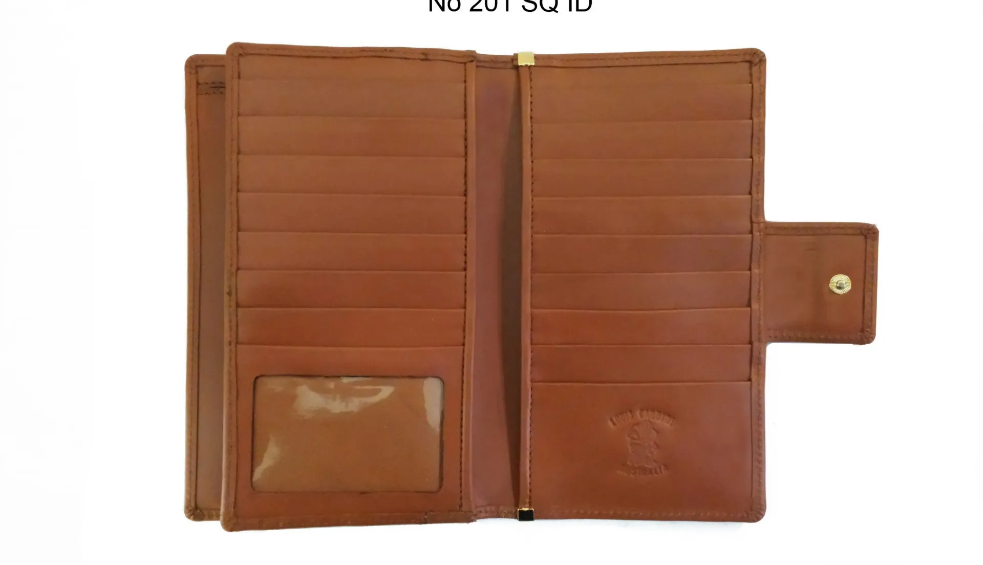 No 202 Standard ID- (Or SR, IS ONE SIDE REVERSED reducing thickness by 15mm) With ID window and 17 credit cards)