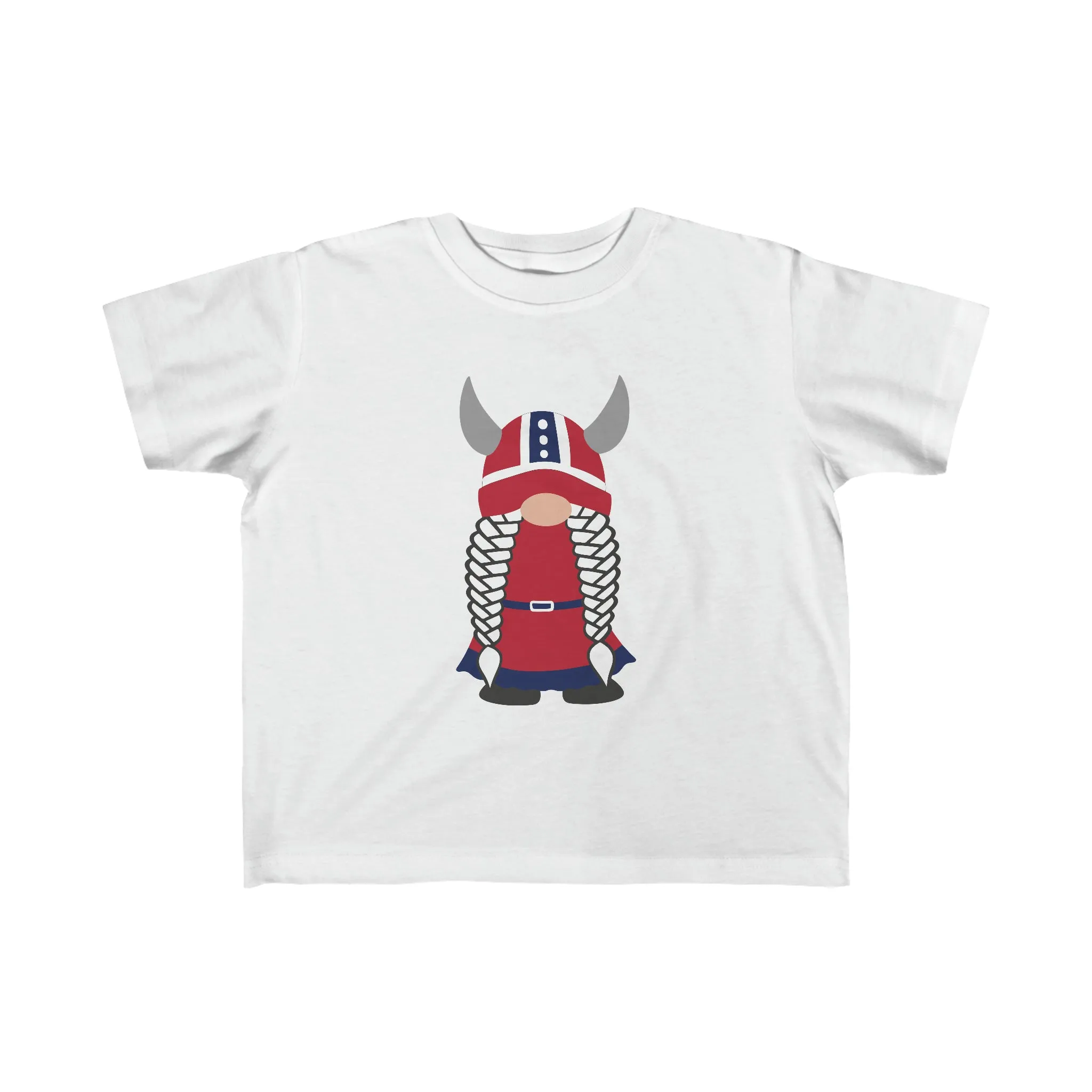 Norwegian Viking Girl Gnome Toddler Tee