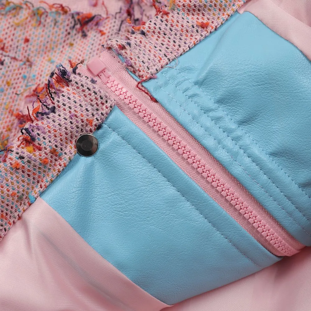 【NOW TREND】Brushed Patchwork Button Coat