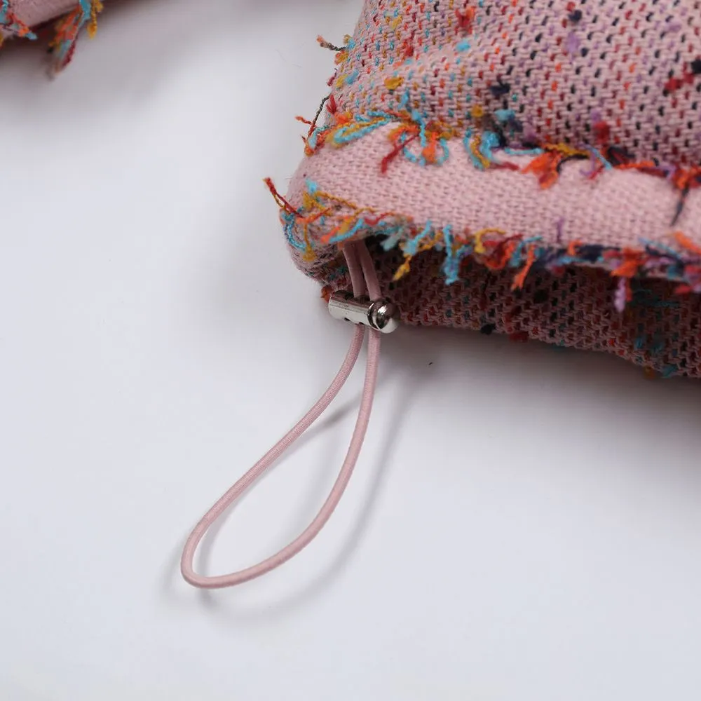 【NOW TREND】Brushed Patchwork Button Coat