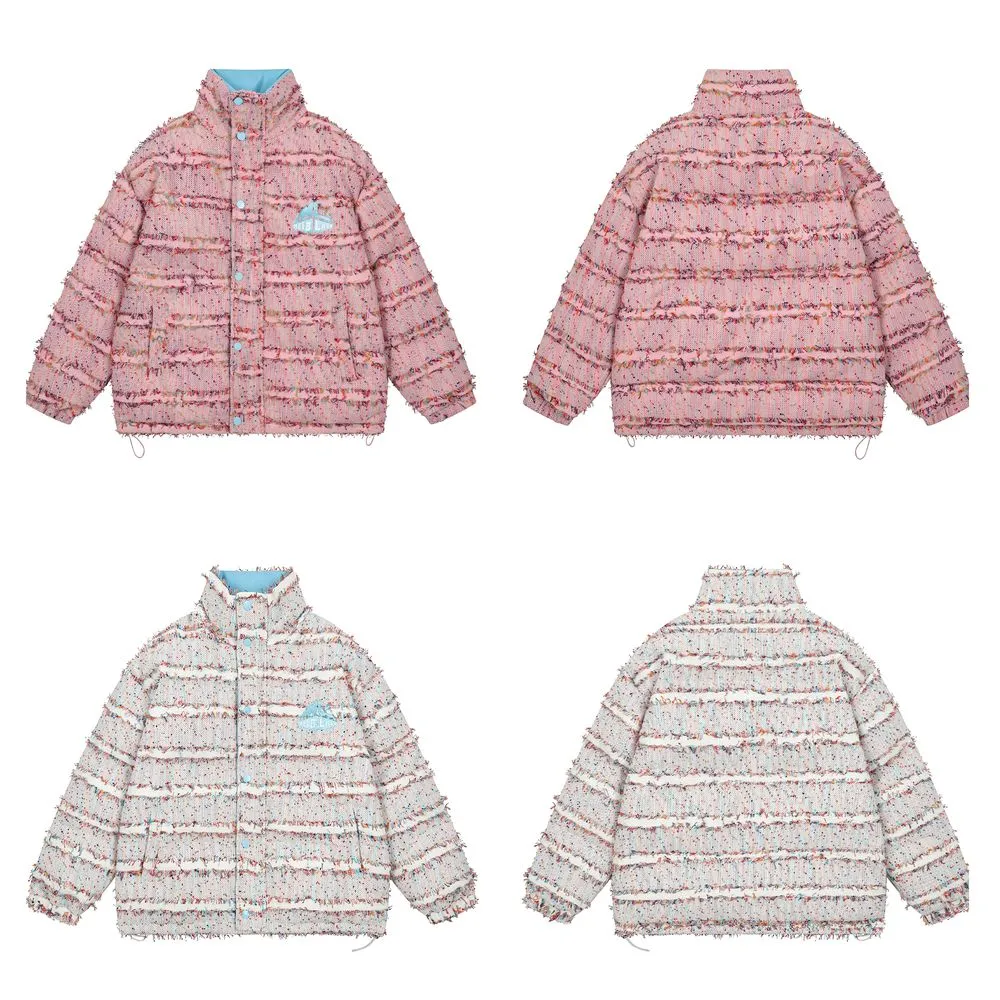 【NOW TREND】Brushed Patchwork Button Coat