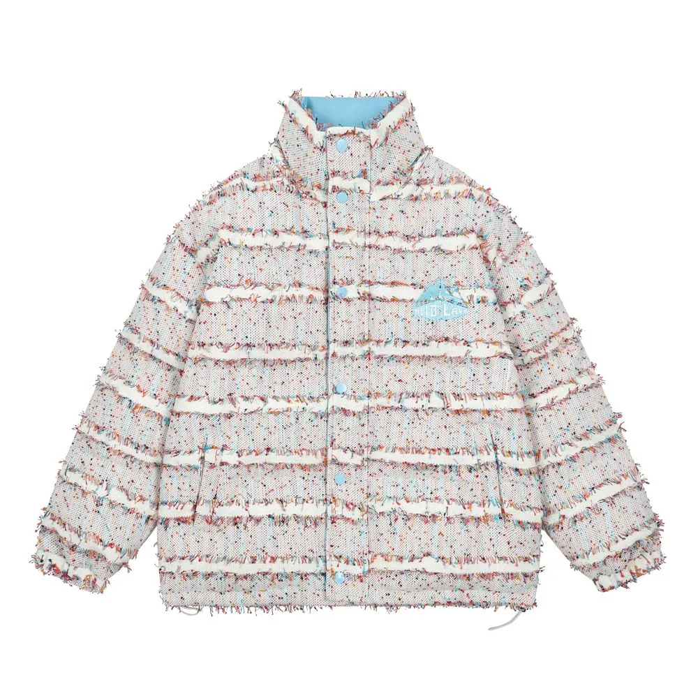 【NOW TREND】Brushed Patchwork Button Coat