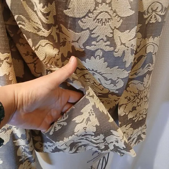 NWT Jones New York Signature Open Front Tapestry Blazer Size 16W