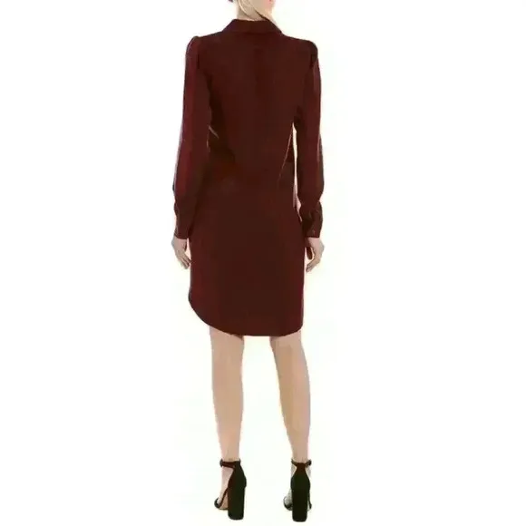 NWT Three Dots All Weather Button Down Shirtdress
