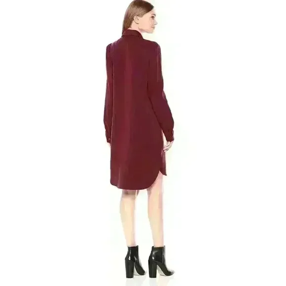 NWT Three Dots All Weather Button Down Shirtdress