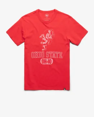 OHIO STATE BUCKEYES VINTAGE HAGEN '47 FRANKLIN TEE