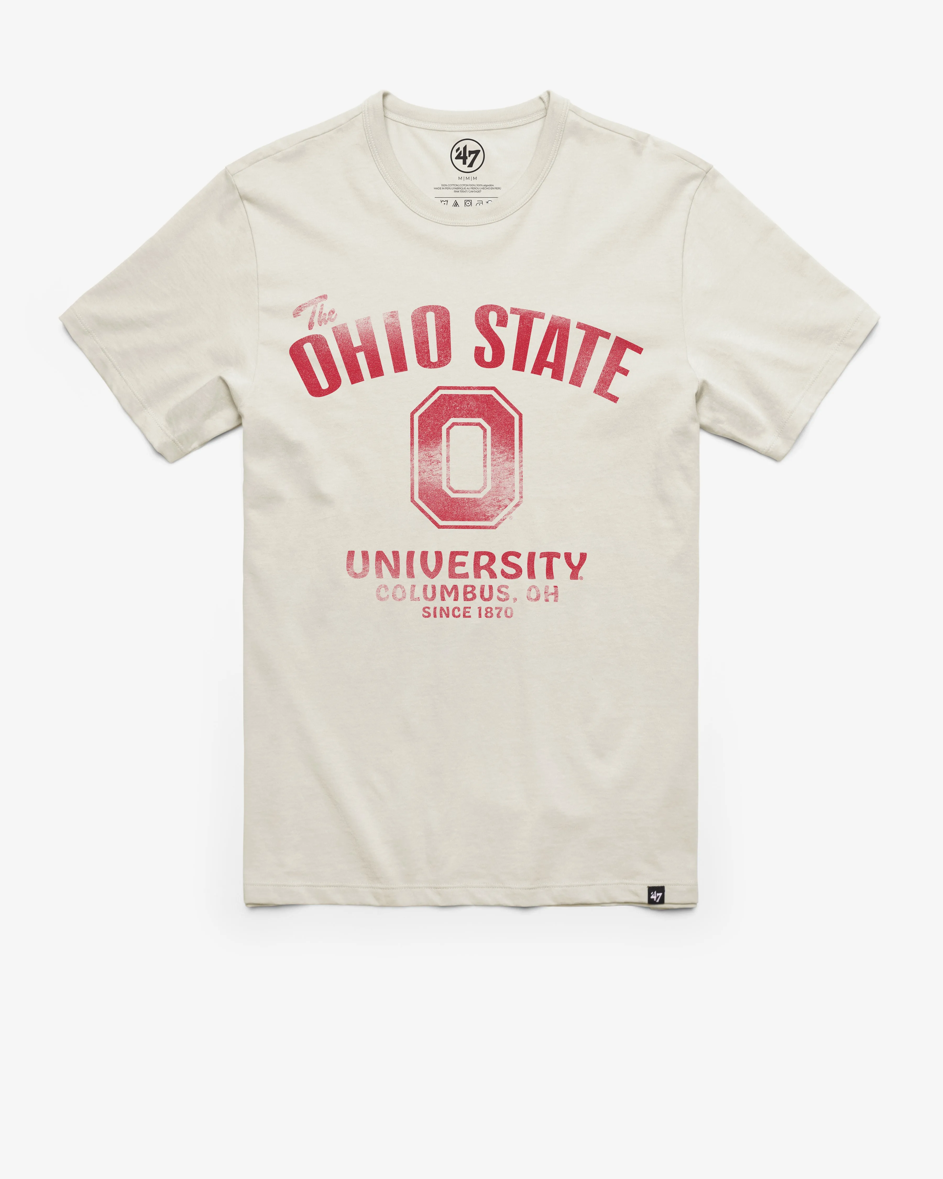 OHIO STATE BUCKEYES WIDE OPEN '47 FRANKLIN TEE