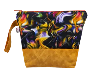 Oil Slick and Gold - Project Bag - Medium