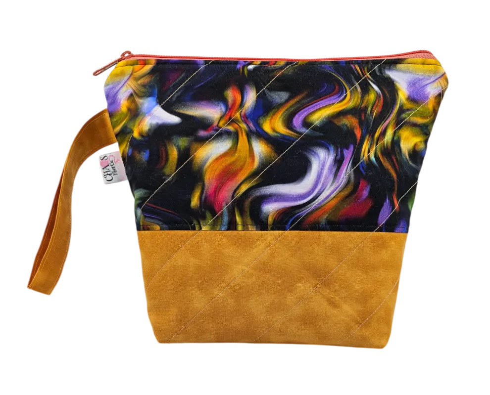 Oil Slick and Gold - Project Bag - Small