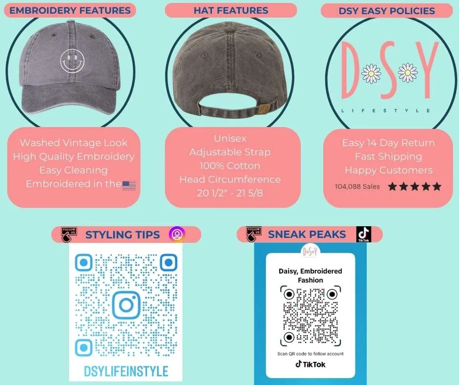 Only God Knows Washed Baseball Hat