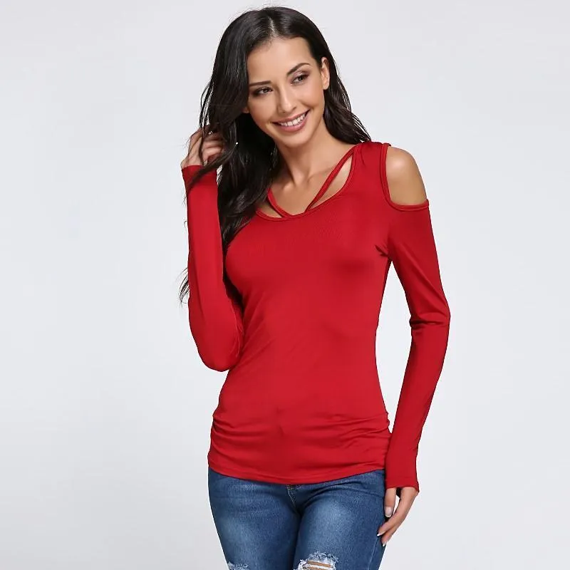 Open Shoulder Shirt