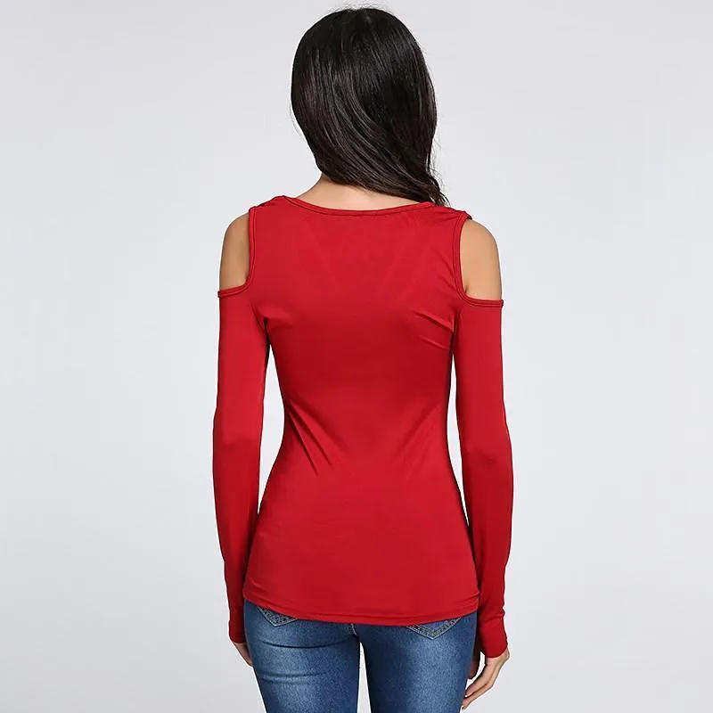 Open Shoulder Shirt