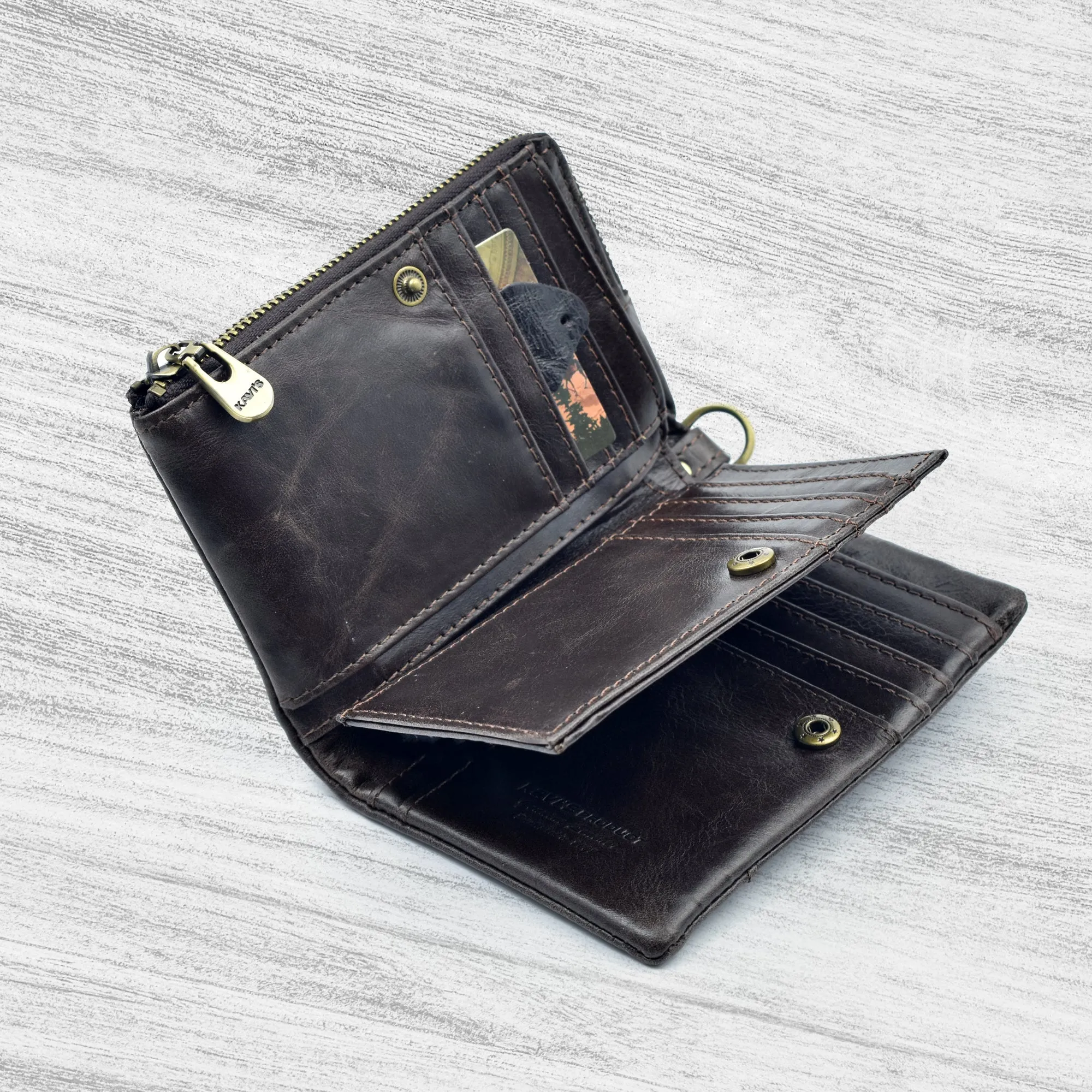 Original KAVI's Leather Wallet | Original Leather Imported From China | KAVIS 14