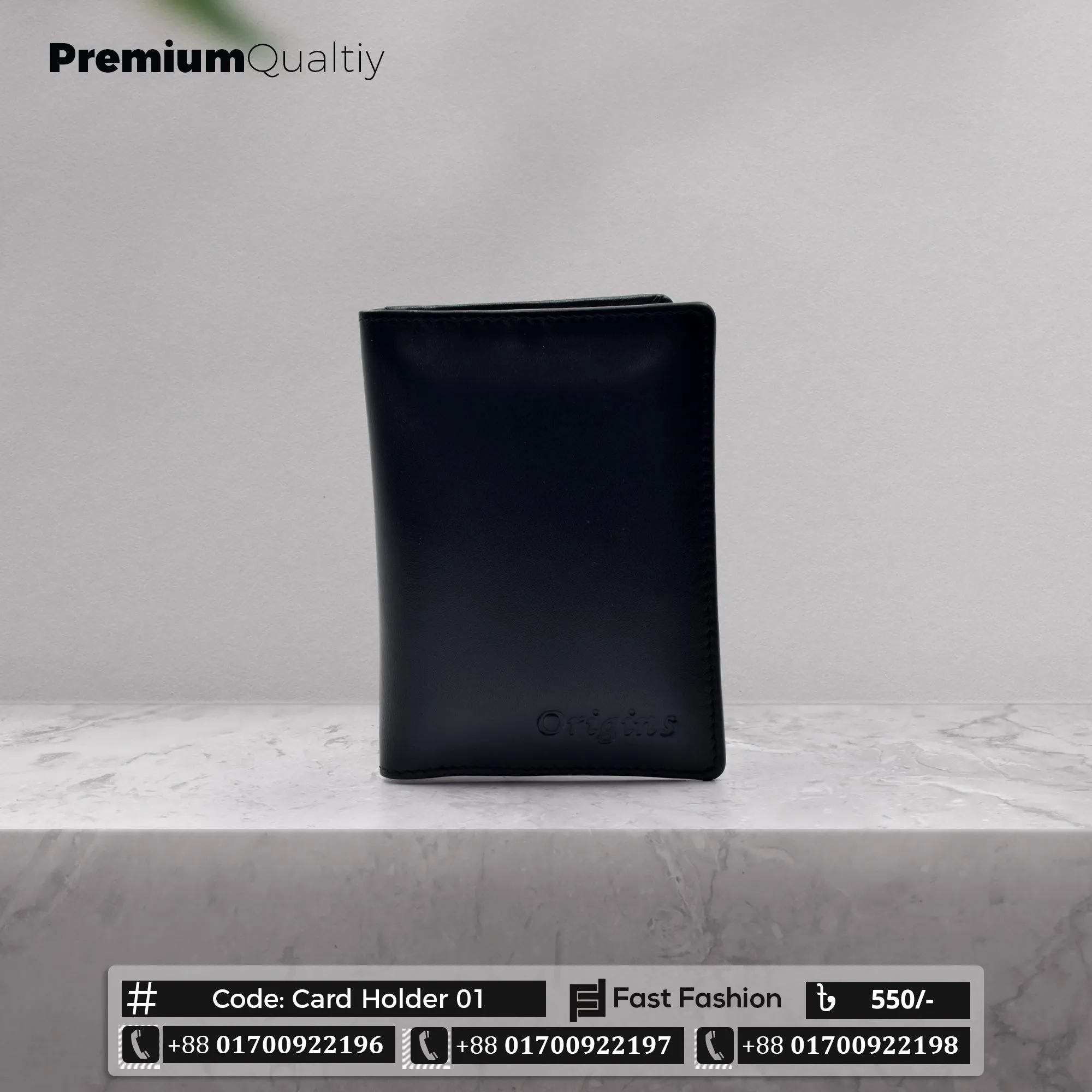 Original Leather Card Holder - Card Holder 01