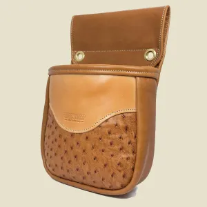 Ostrich Shell Bag - Single