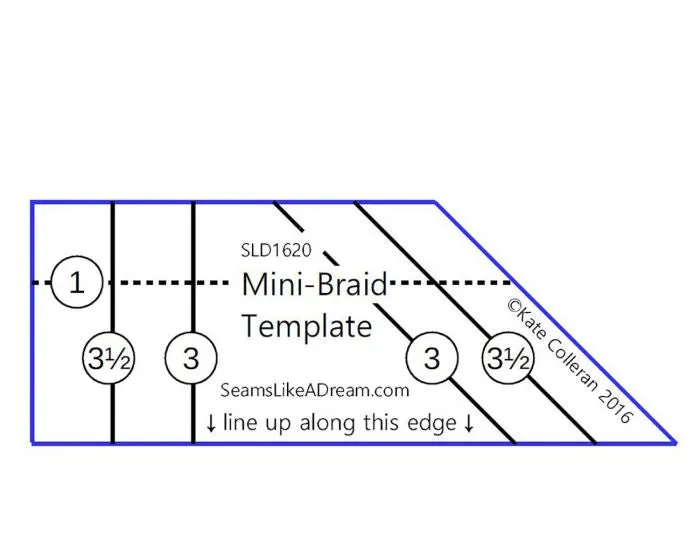 Pack It Up pattern plus template