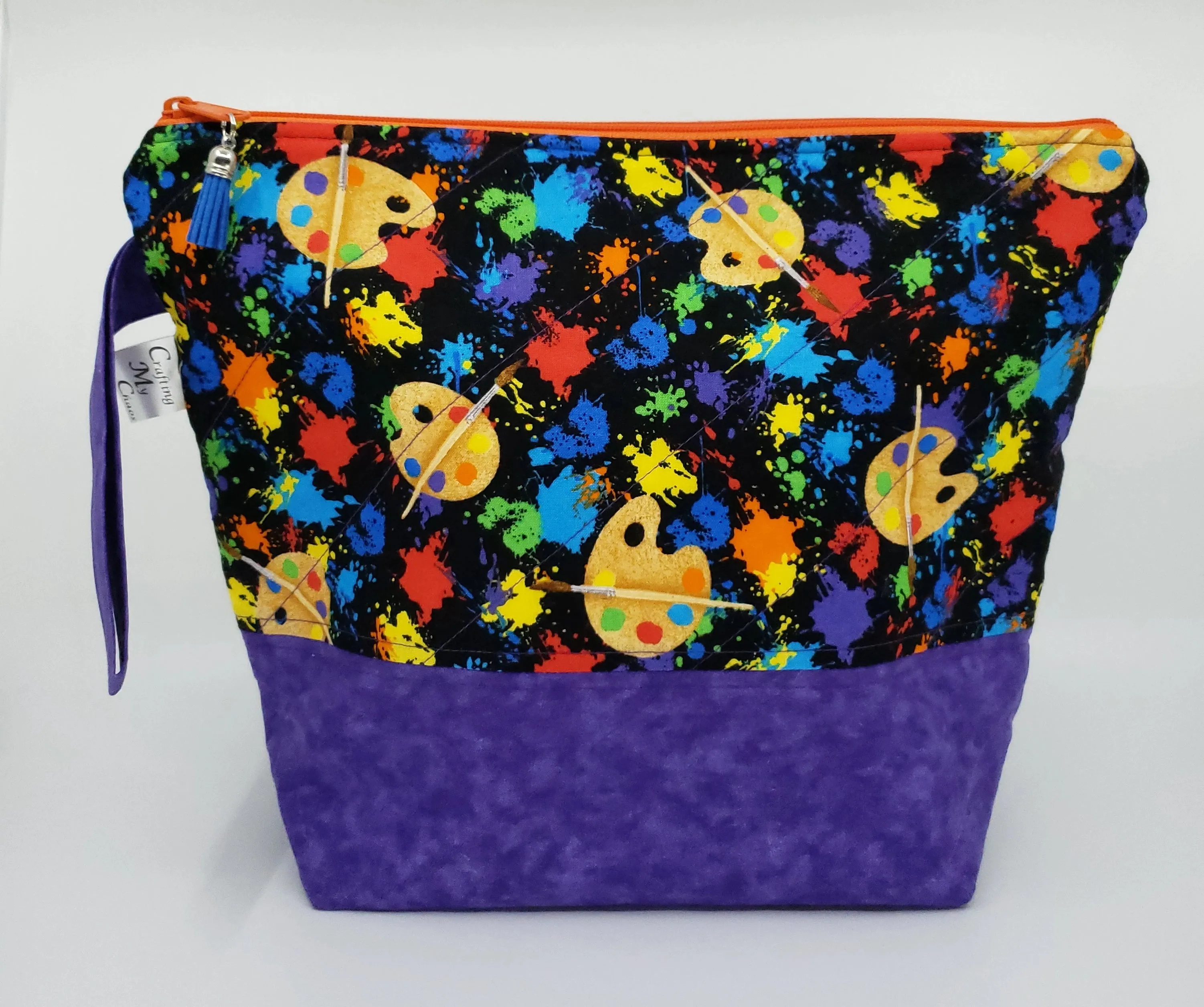 Paint Splotches - Project Bag - Medium