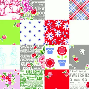 Pam Kitty Fog City Patchwork in Pewter by Lakehouse Drygoods