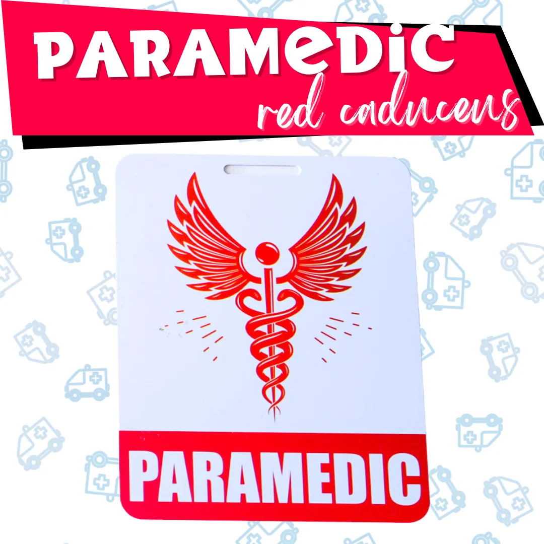 Paramedic/EMT Badge Buddies