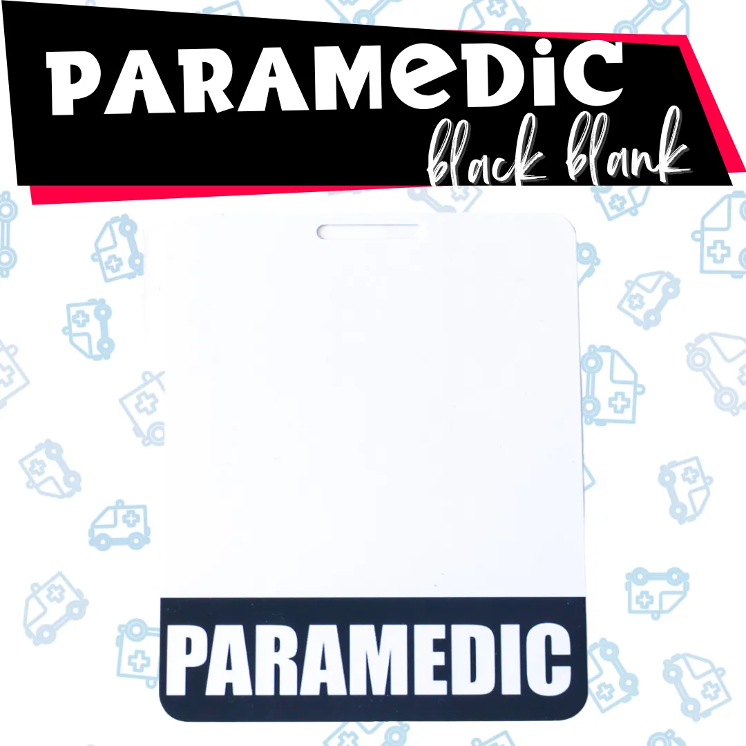 Paramedic/EMT Badge Buddies